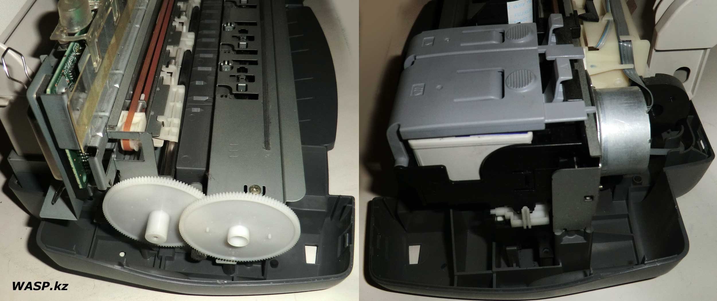 Epson Stylus C20SX стройство механики принтера, как почистить