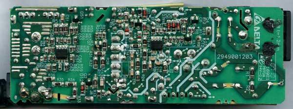 Toshiba SADP-75PB плата блока питания 2949001203 схема и ремонт