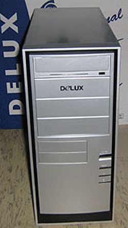Delux S8211 ATX 300W silver and black elements 
