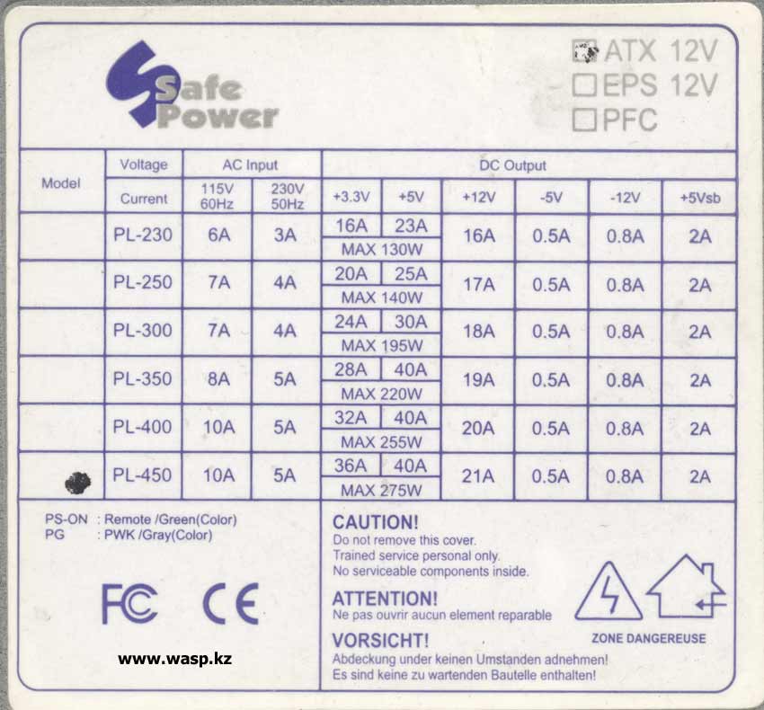 KME Safe Power PL450   