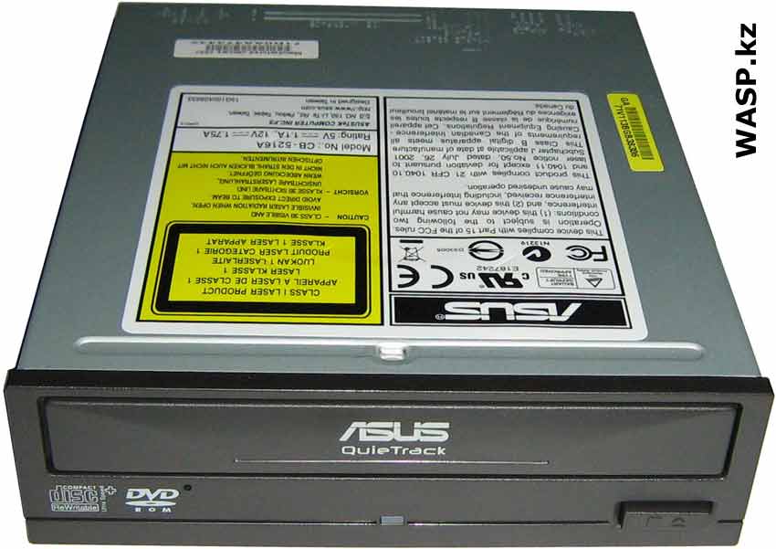   CD-RW/DVD Combo ASUS CB-5216A QuieTrack