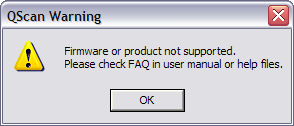 firmware error   BenQ DW1670