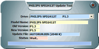  Philips Update Tool DVD-RW 