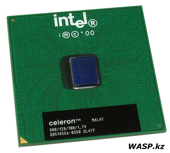 CPU Intel Celeron 800 MHz 128K FC-PGA