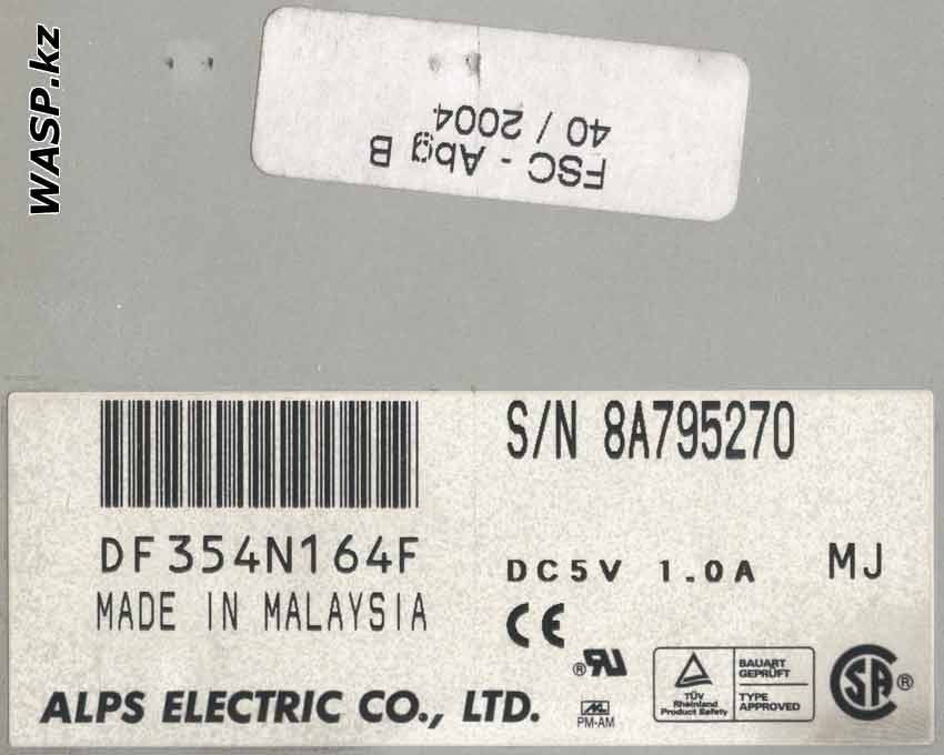 DF354N164F  Alps Electric Co.,LTD