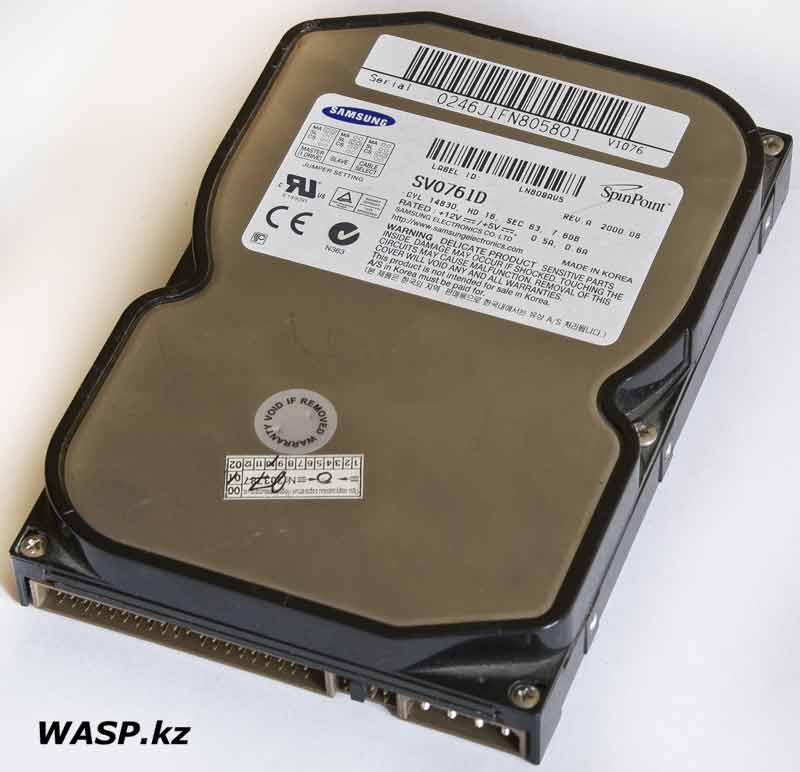 Samsung SpinPoint SV0761D   HDD
