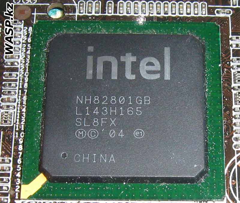 NH82801GB L143H165 SL8FX  Intel ICH7 Biostar G41D3C Ver:7.0
