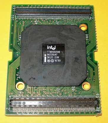 Intel Mobile Pentium TT80502100  TCP-320
