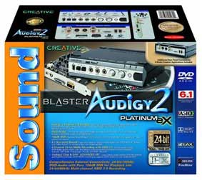 sound bkaster Audigy2 platinum EX