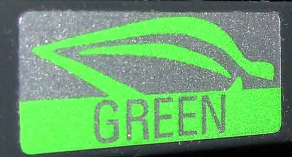 Fujitsu Siemens наклейка Green на компьютере, что значит?