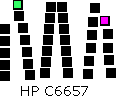    HP C6657 