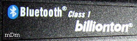 Bluetooth Class 1  USB 