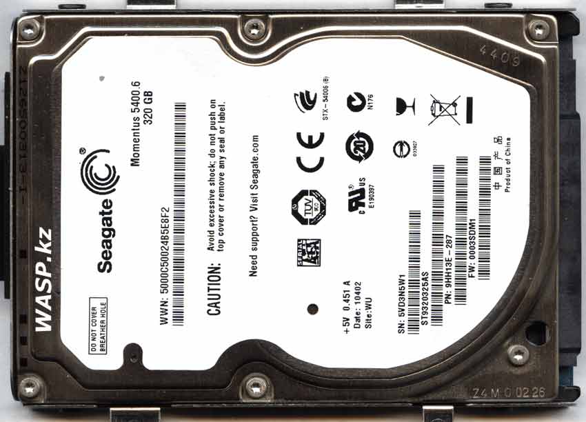 Seagate ST9320325AS    