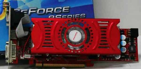 Low-Profile   GeForce 9600 GT Colorful