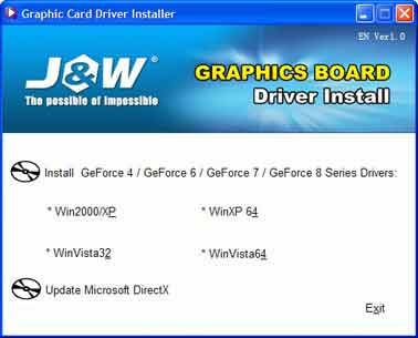J&W GeForce 8600GT  JWN86GT-2563-DVT
