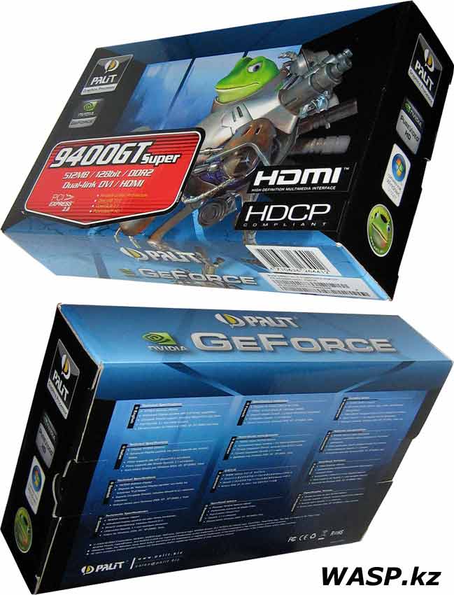 Palit GeForce 9400GT Super HDCP 