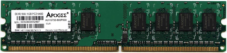 Apogee AU1G732-800P000 1024 , DDR2, 800 MHz