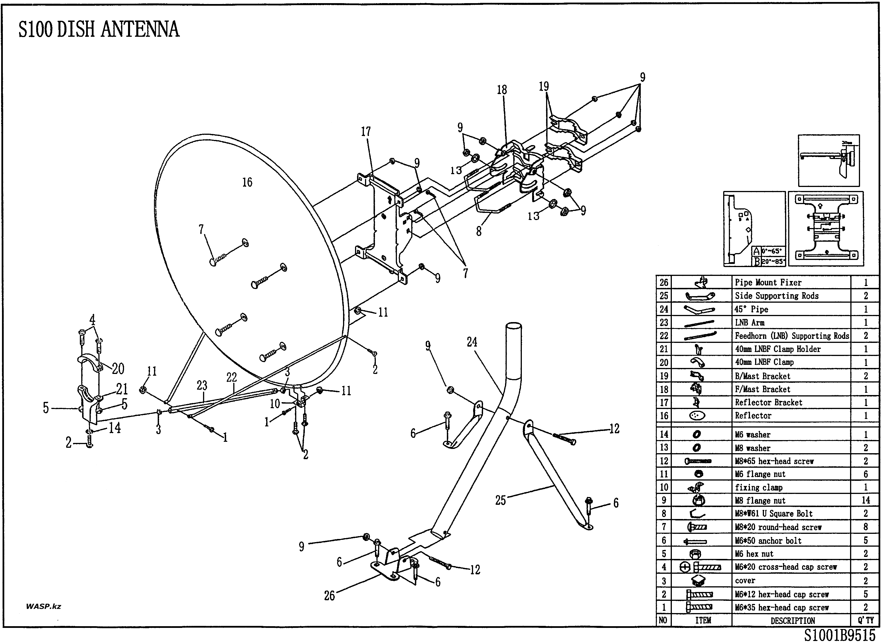 Svec инструкция по сборке спутниковой антенны