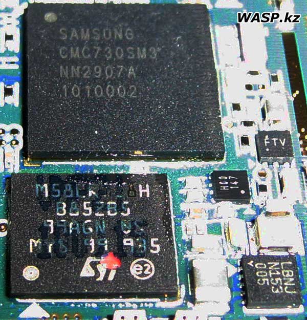 Samsung CMC730SM3  M58LR128H 