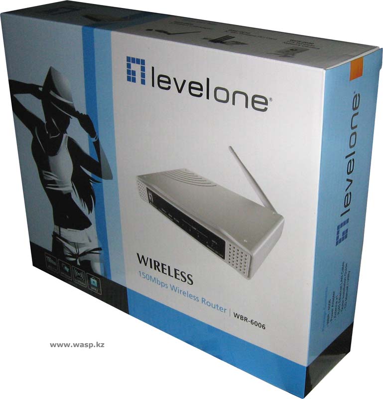 Wi-Fi  WBR-6006 Ver. 1.0  Levelone    