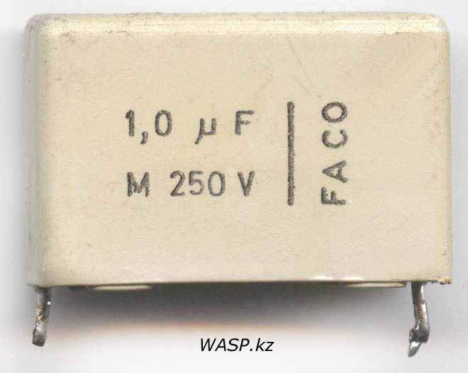 FACO 1,0 µF M 250V