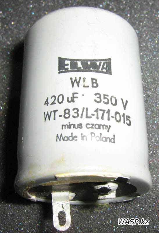  ELWA  WLB, 420µF 350  WT-83/L-171-015
