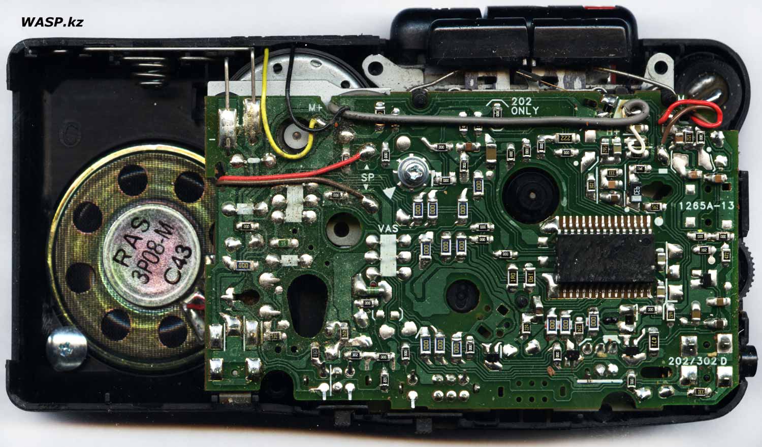Panasonic RN-202 разборка японского диктофона