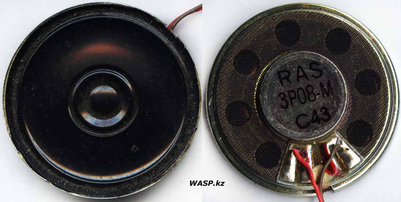 RAS 3P08-M C43 динамик в диктофоне Panasonic RN-202