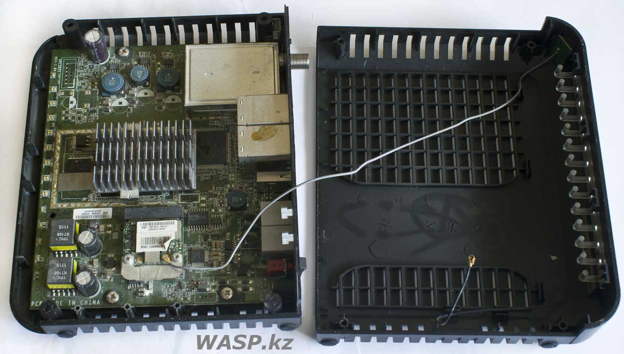 Cisco EPC3925 как разобрать кабельный модем и роутер