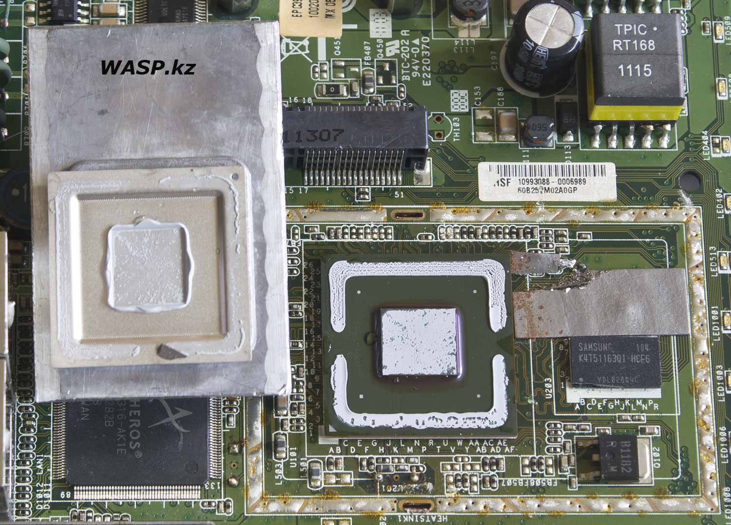 Cisco EPC3925 снимаем радиатор с процессора, но снимается его крышка