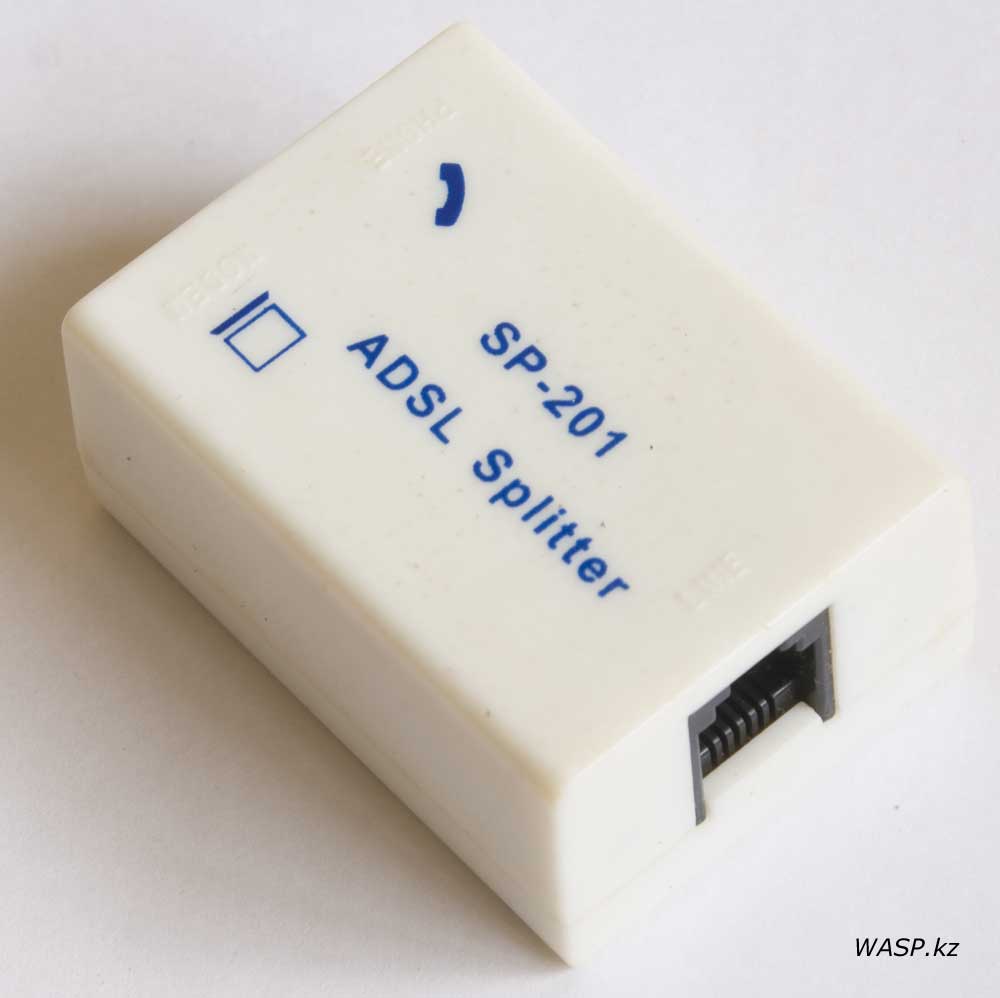 SP-201 ADSL Splitter полное описание устройства