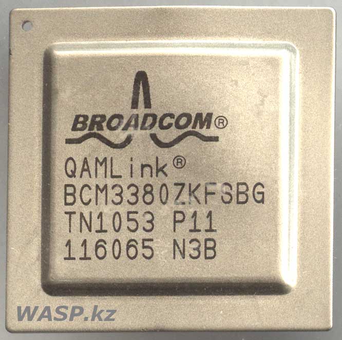 Broadcom QAMLink BCM3380ZKGSBG процессор кабельных модемов обзор