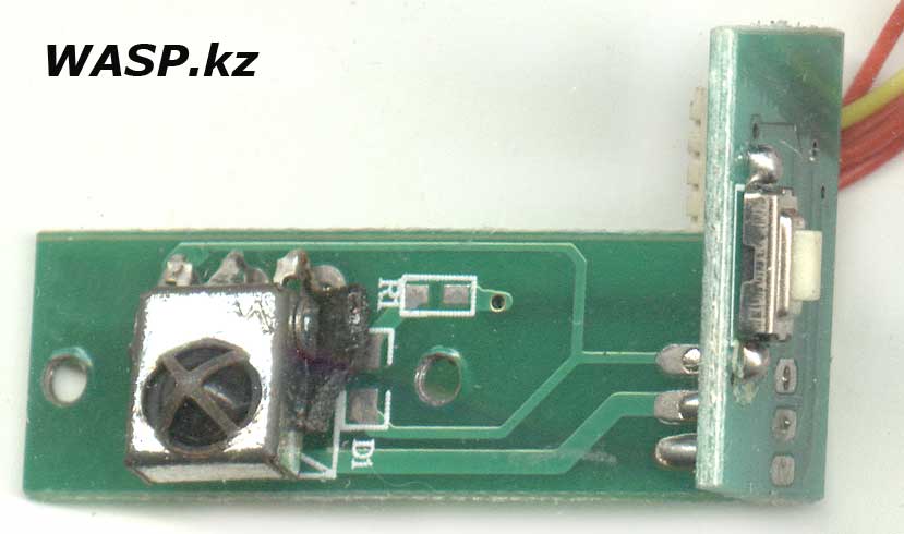 CL-700H плата с ИК датчиком и кнопкой включения, разборка монитора