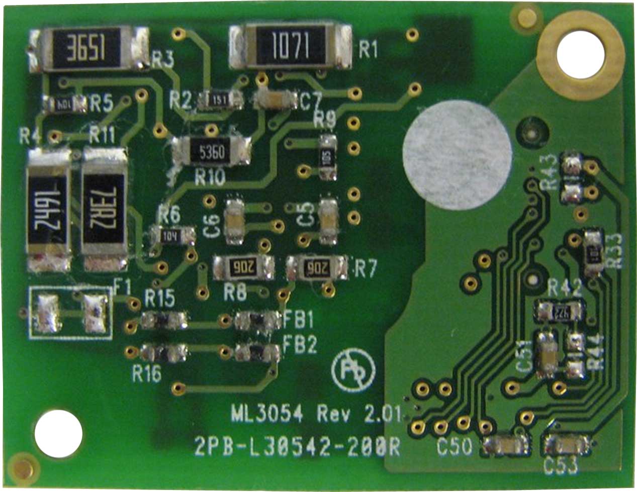 Motorola ML3054 Rev 2.01 модем dial-up 2PB-L30541-200R обзор и разборка
