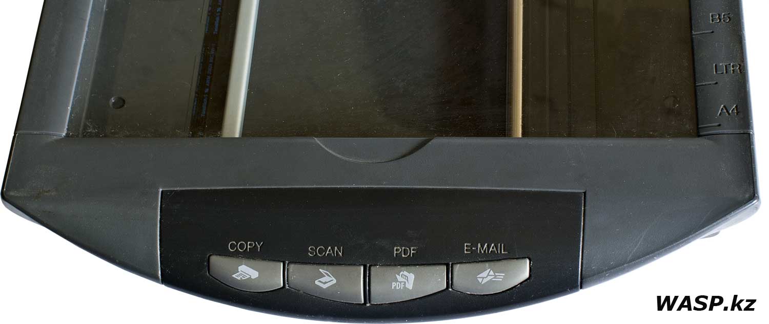 Canon CanoScan 4200F кнопки на сканере, руководство пользователя