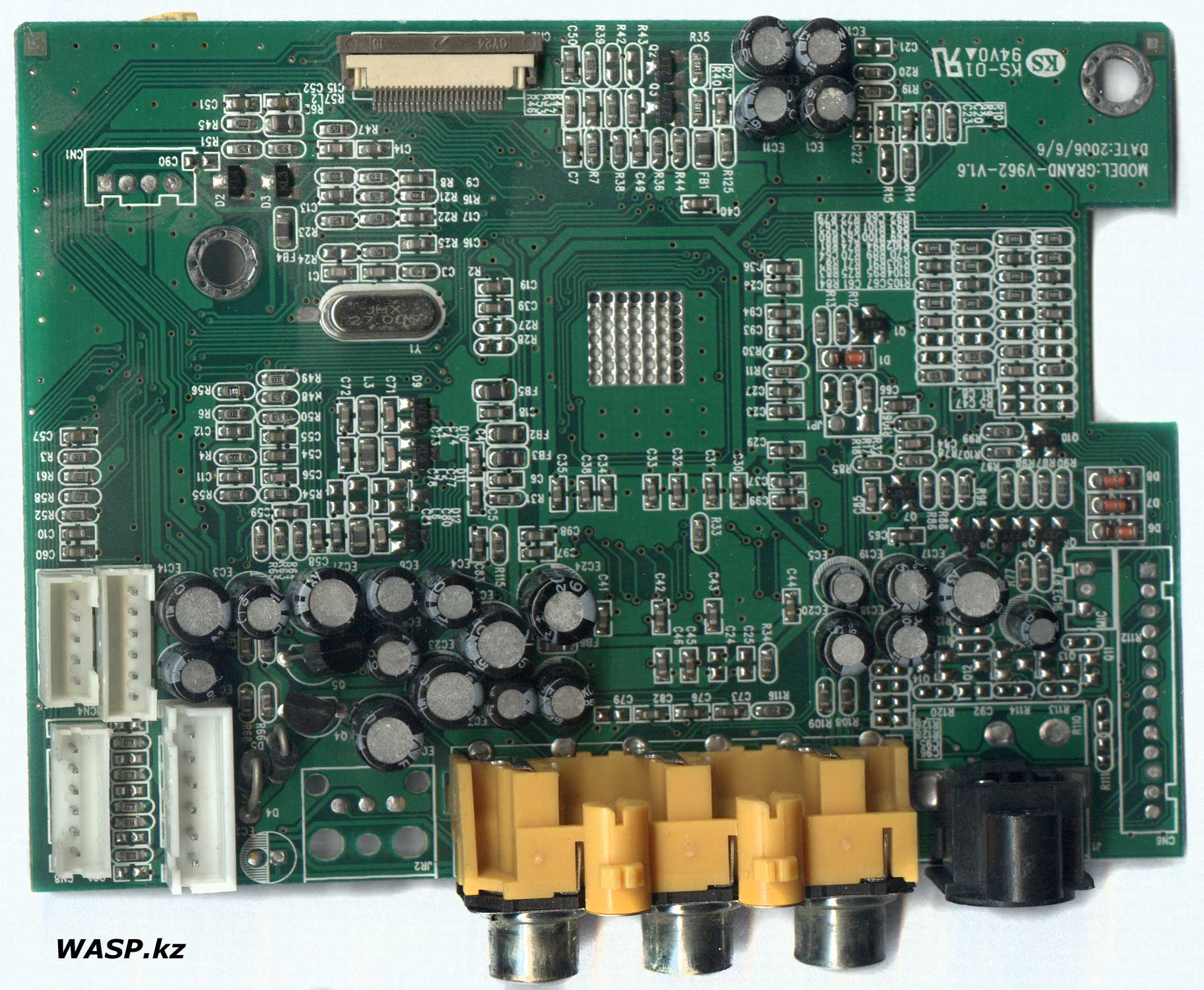 Elenberg DVDP-2402 плата электроники GRAND-V962