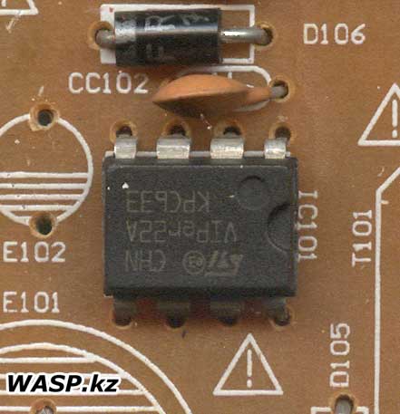 ШИМ-контроллер VIPer22A описание БП