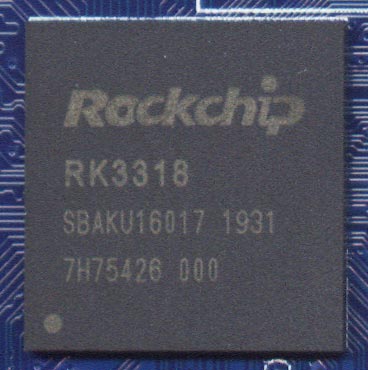 Rockchip RK3318 чип в медиаплеере, описание