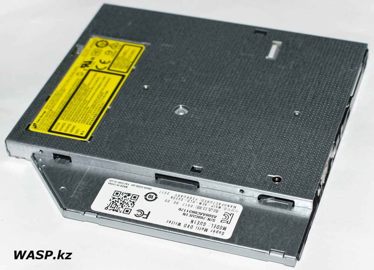 Hitachi-LG GUE1N оптический DVD-RW привод для ноутбука обзор