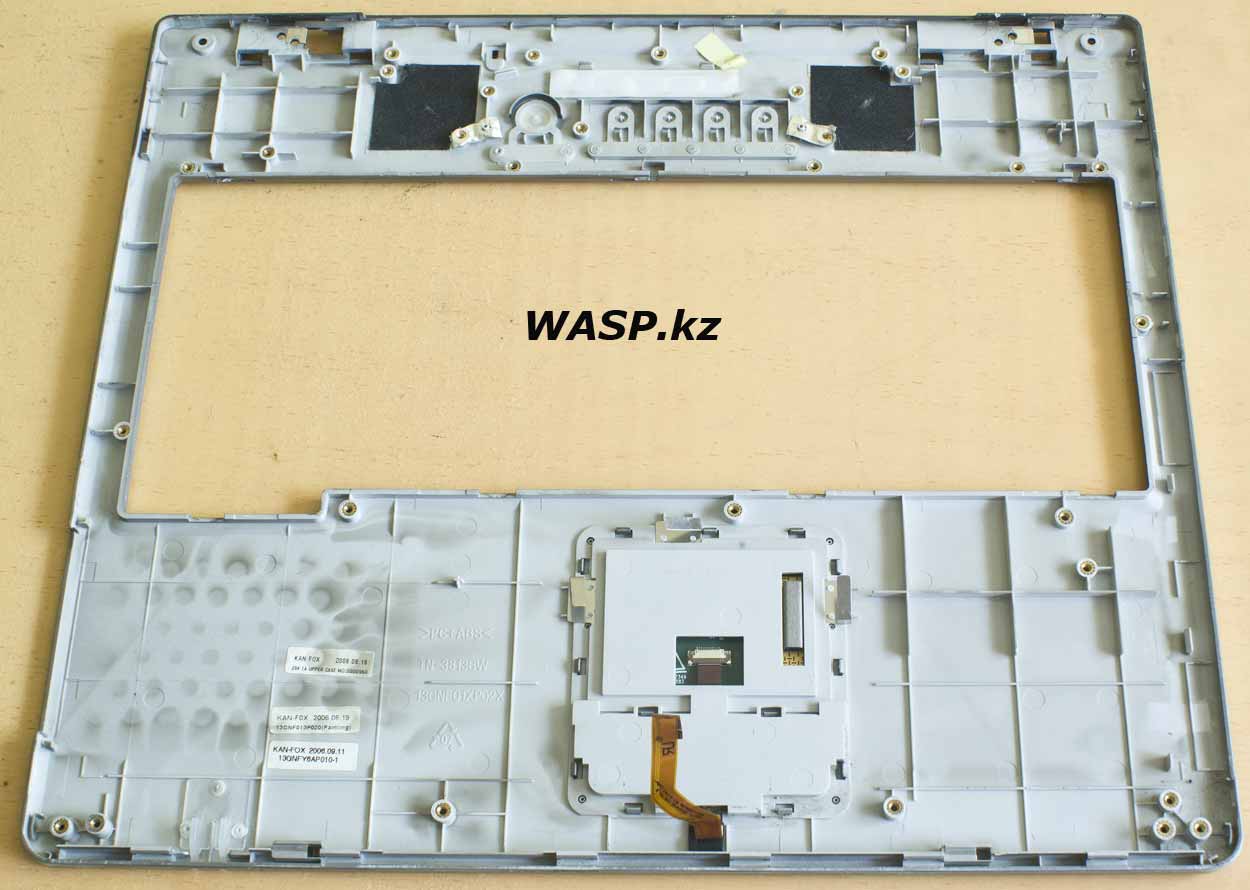 верхняя панель ноутбука ASUS A9RP снимаем и заменяем или ремонтируем