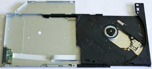 DVD-RW модель GUE1N для ноутбука, разборка и ремонт