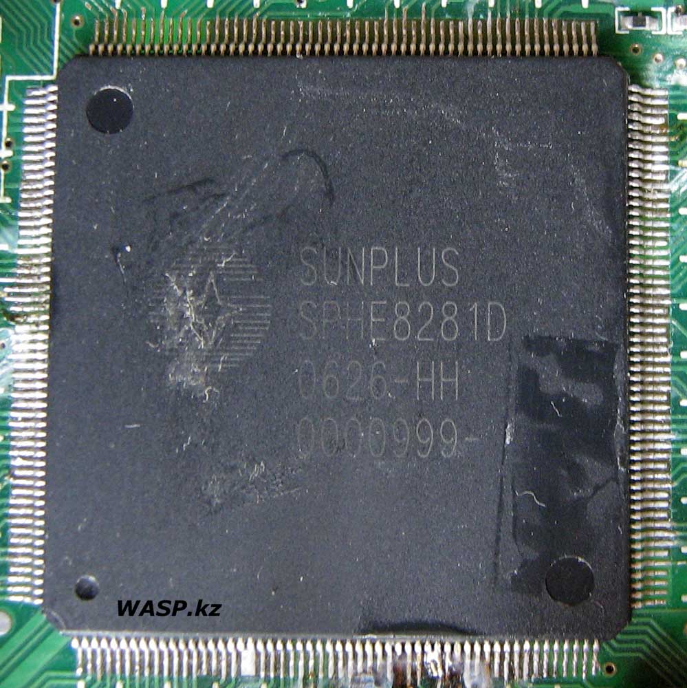 SUNPLUS SPHE8281D процессор видеоплеера обзор