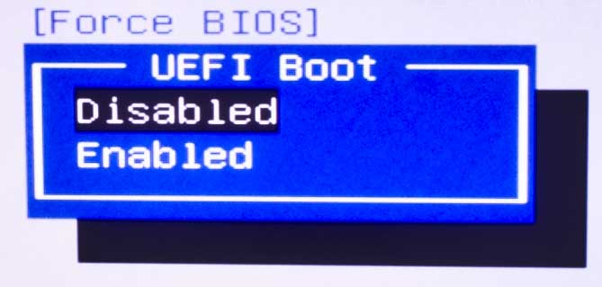 UEFI Boot включать или нет в БИОС матплаты Biostar H61MGC