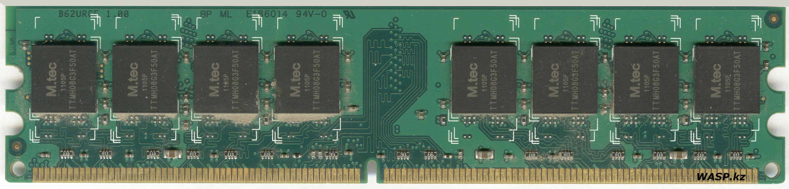 M.tec TTMH08G3F50AT чипы 8DPT5MK8-5AMP оперативная память DDR2