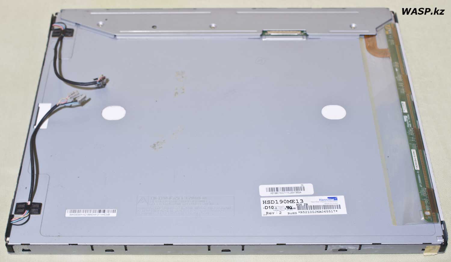 Обзор ЖК-панели HannStar HSD190ME13-D10 Rev:2 от монитора