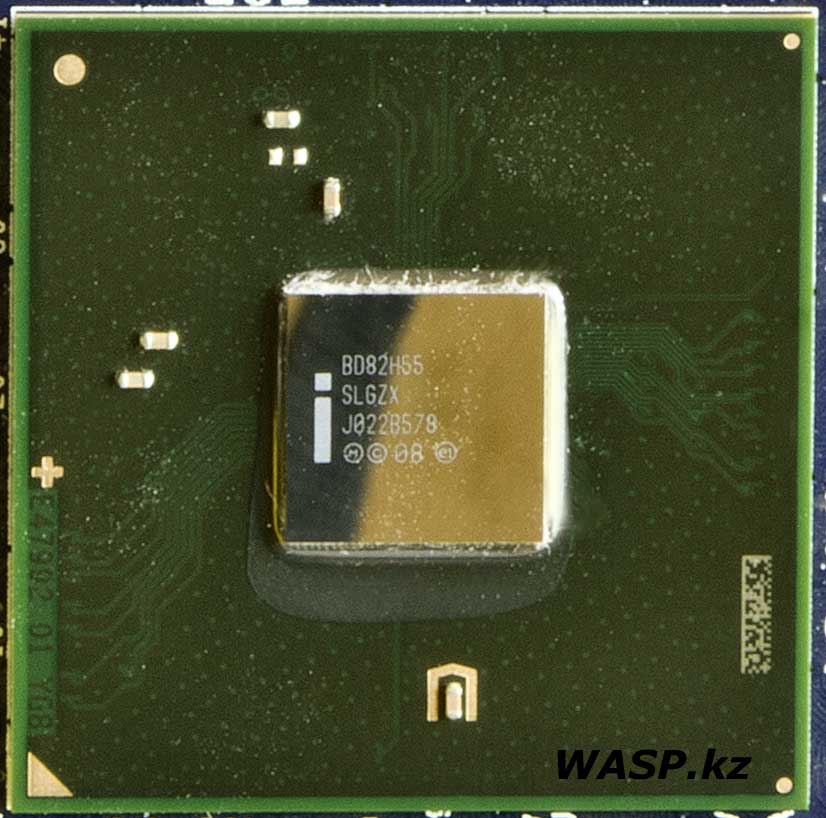 чипсет Intel H55 маркировка: BD82H55 SLGZX JQ22B578 обзор