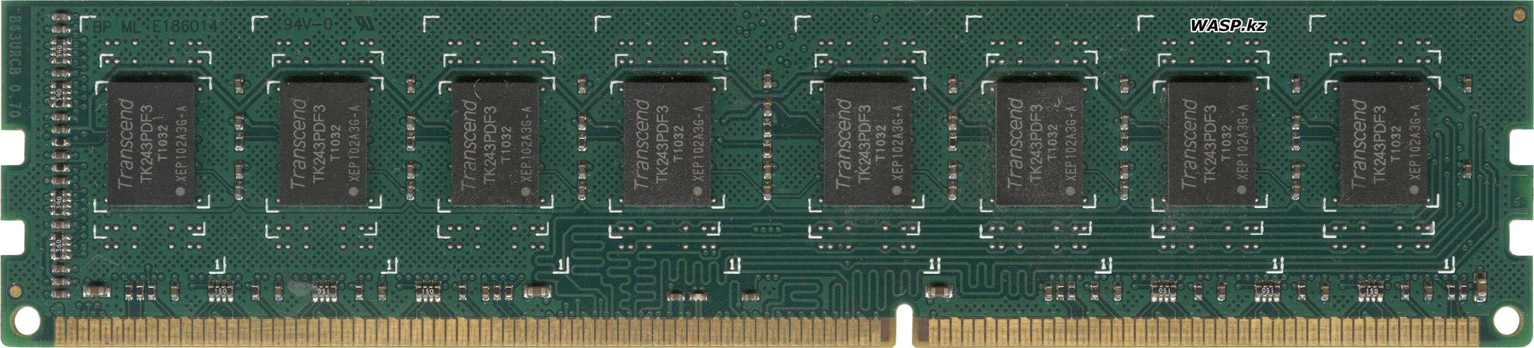 Transcend JM1333KLU-2G память DDR3 для ПК полное описание