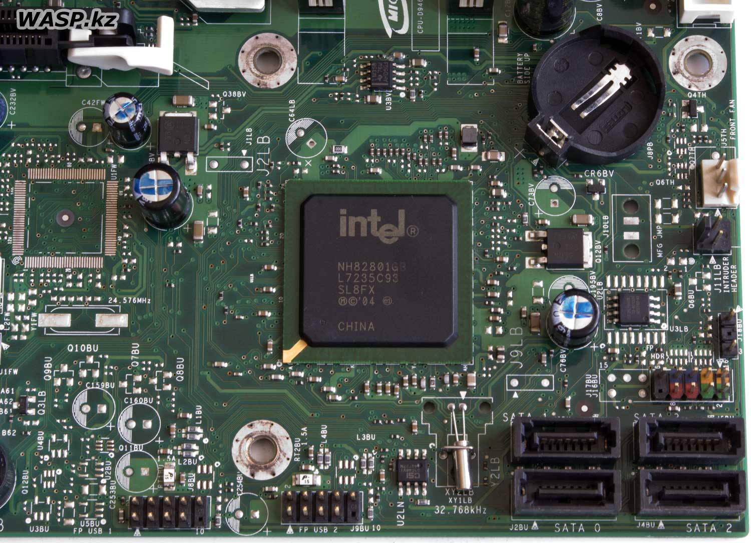 Intel NH82801GB Южный мост на матплате Intel D946GZIS