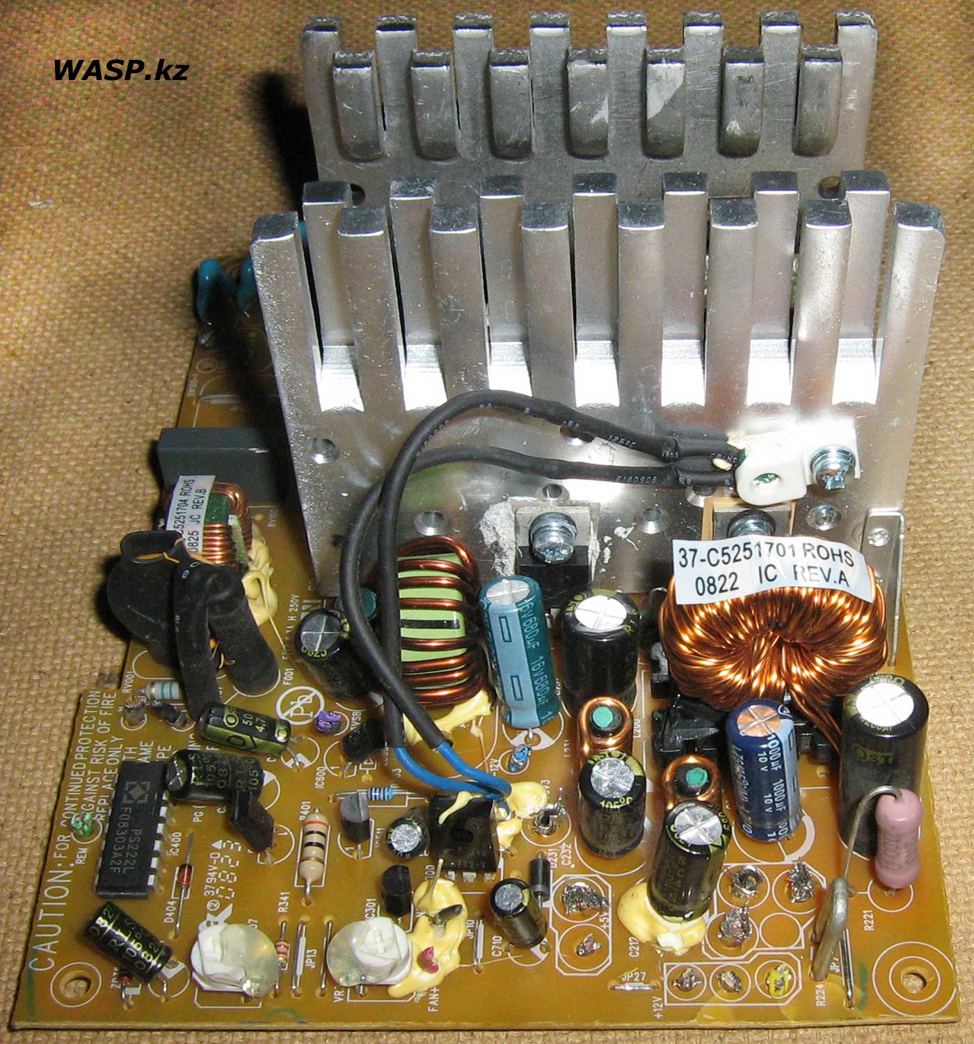 ремонт и схемы на блок питания Lite-On PE-5251-7 от Acer