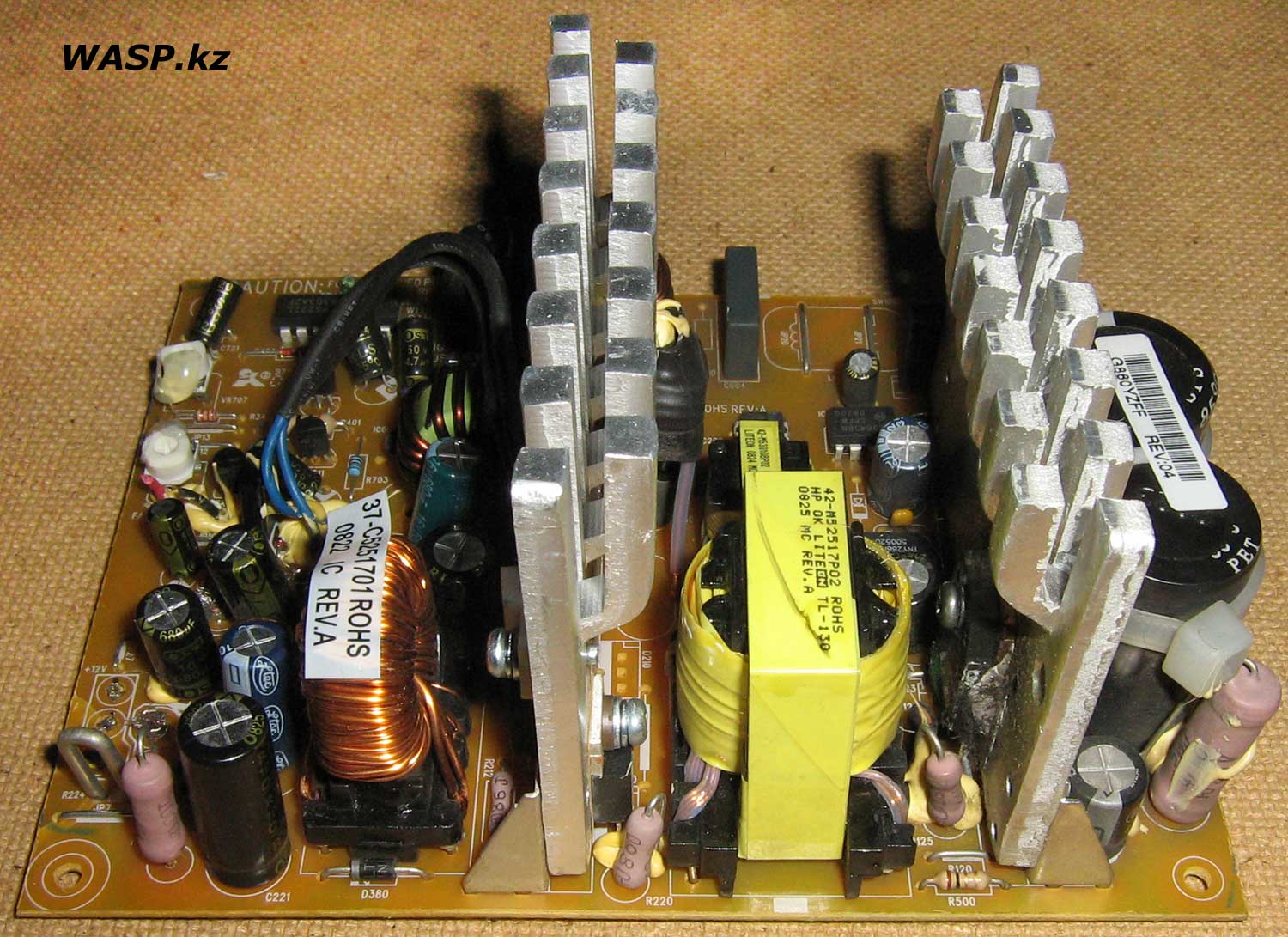 схема блока питания Lite-On PE-5251-7 250 Watt ATX Power Supply